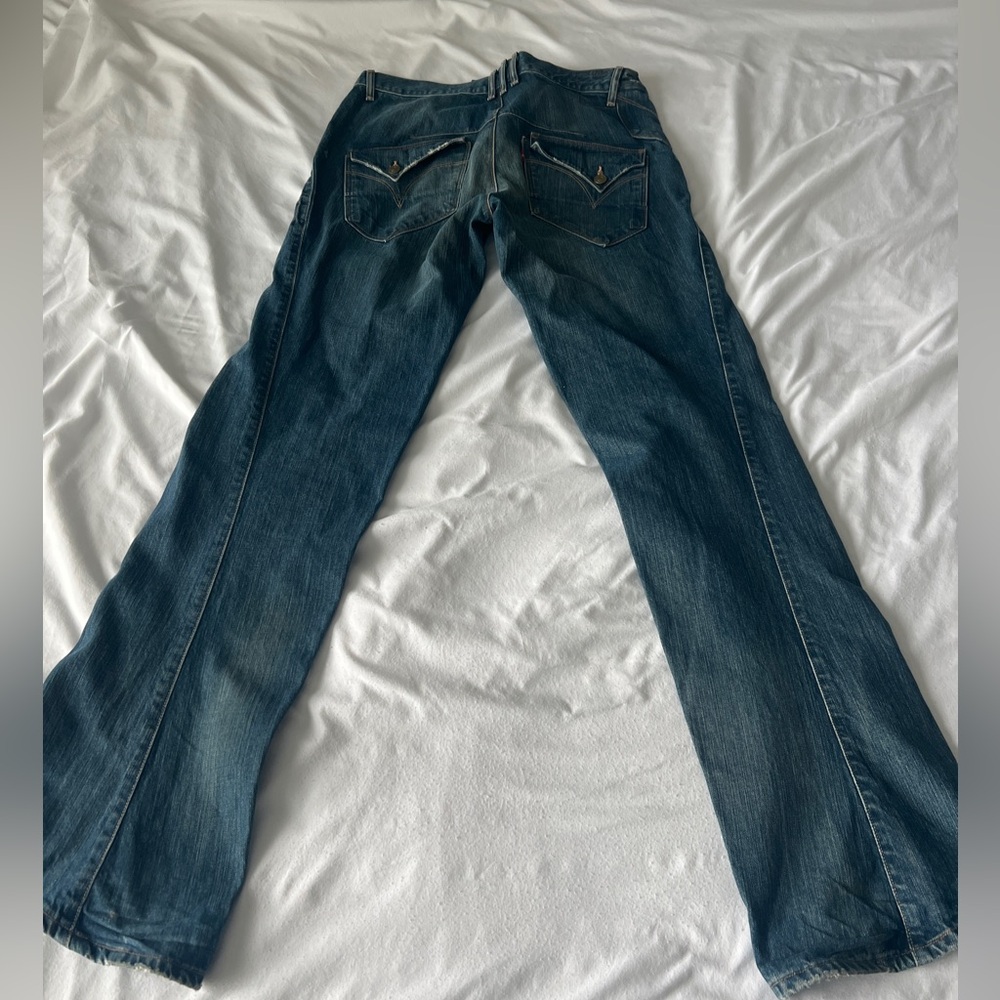Vintage Levi’s jeans, Engineered collection. Kendrick Superbowl look